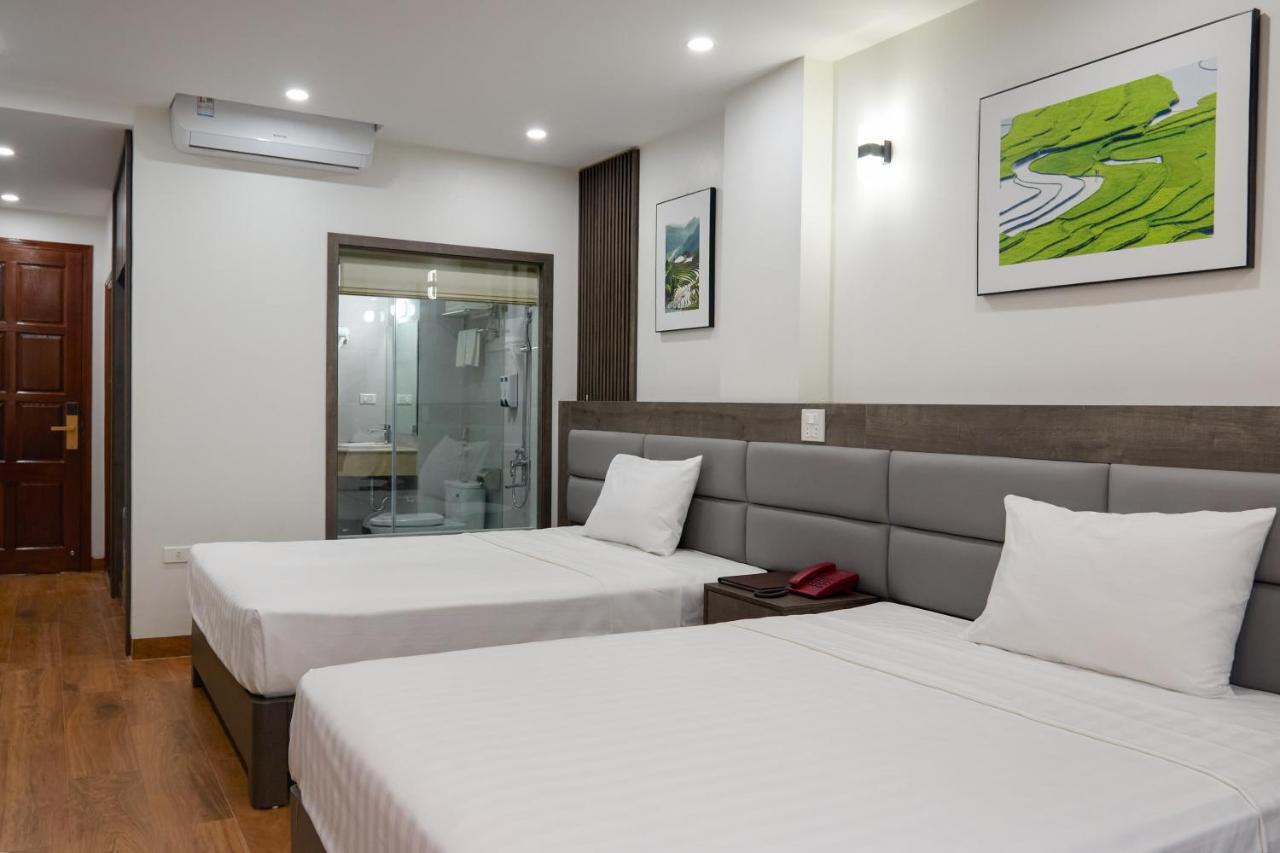 Van Nam Hotel Ha Long Exteriör bild